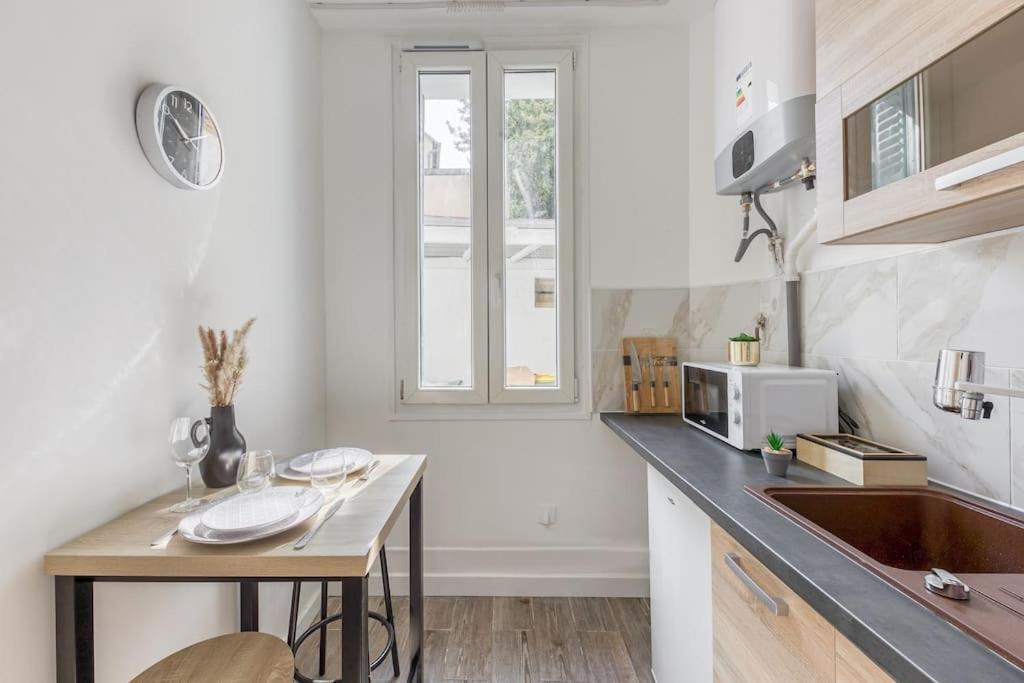 Appartement Moderne, Proche Porte De Versailles Et Gare De Clamart Μαλακόφ Εξωτερικό φωτογραφία